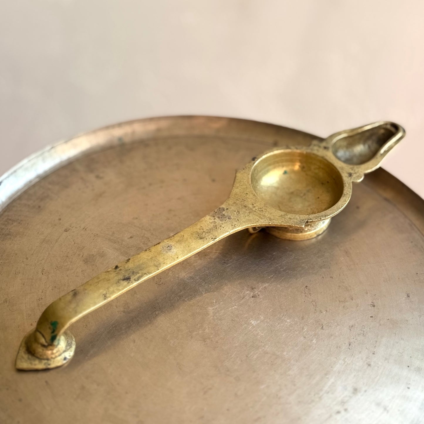Vintage Brass Dhoop Aarthi - A Rare Find