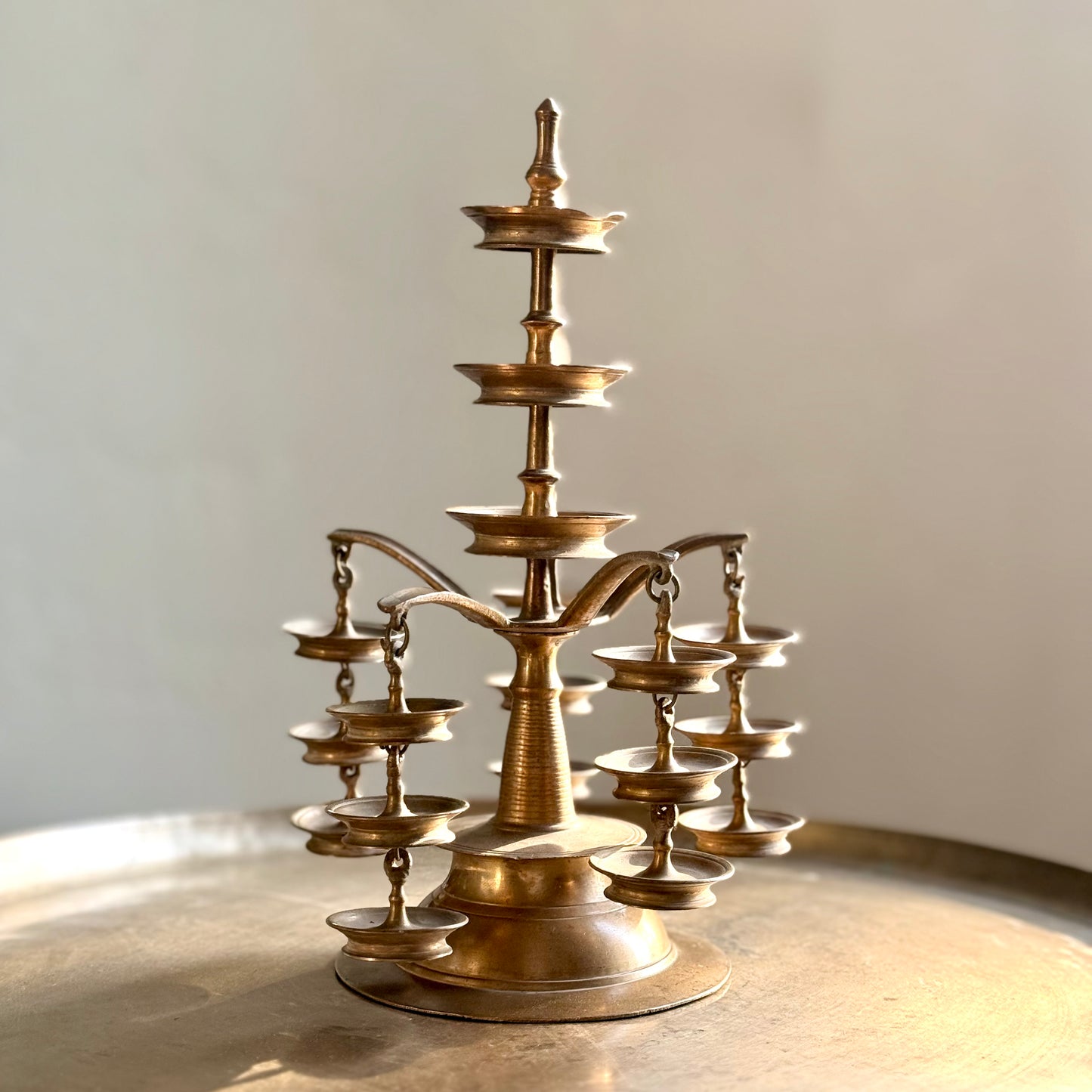 Vintage Vrikshadeepam Vilakku