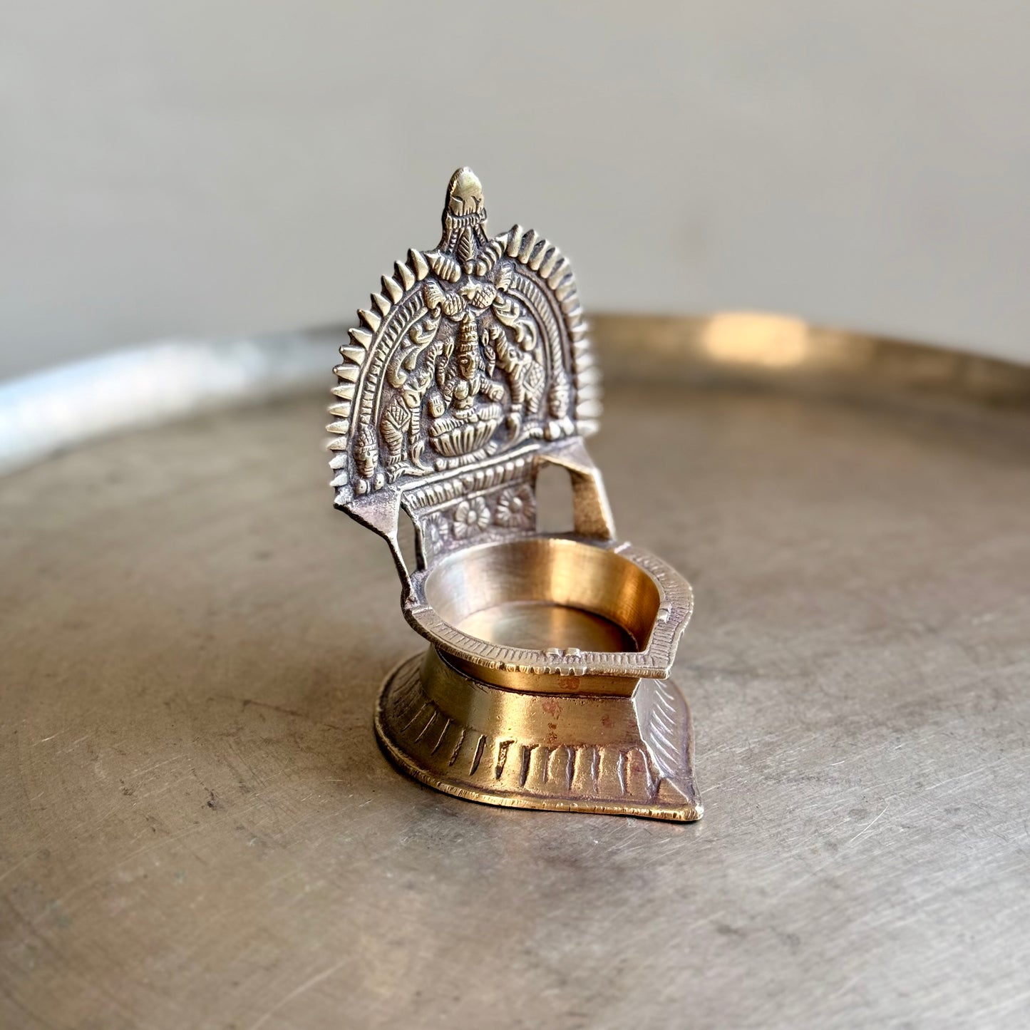 Vintage  Gajalakshmi Deepam