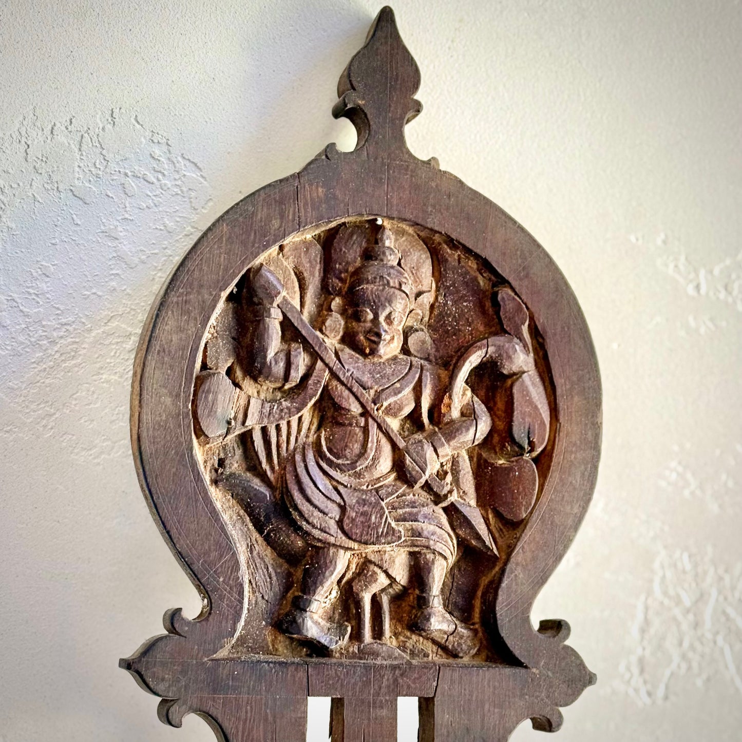 Antique Wooden Kavadi Panel