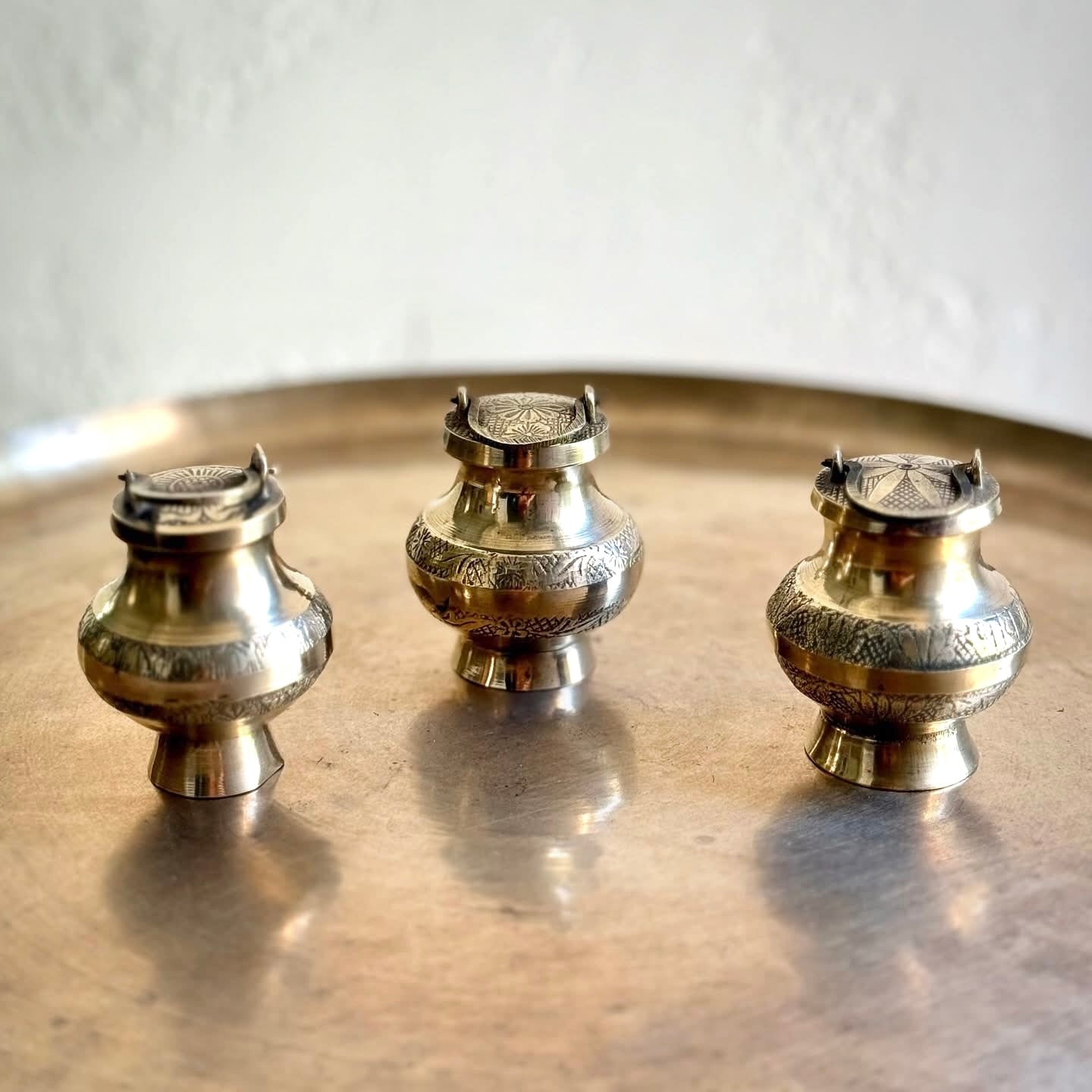 Vintage Miniature Kamandal Set
