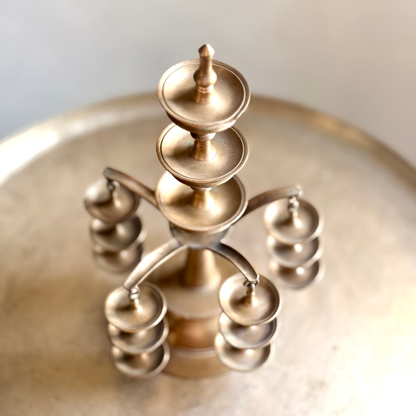 Vintage Vrikshadeepam Vilakku