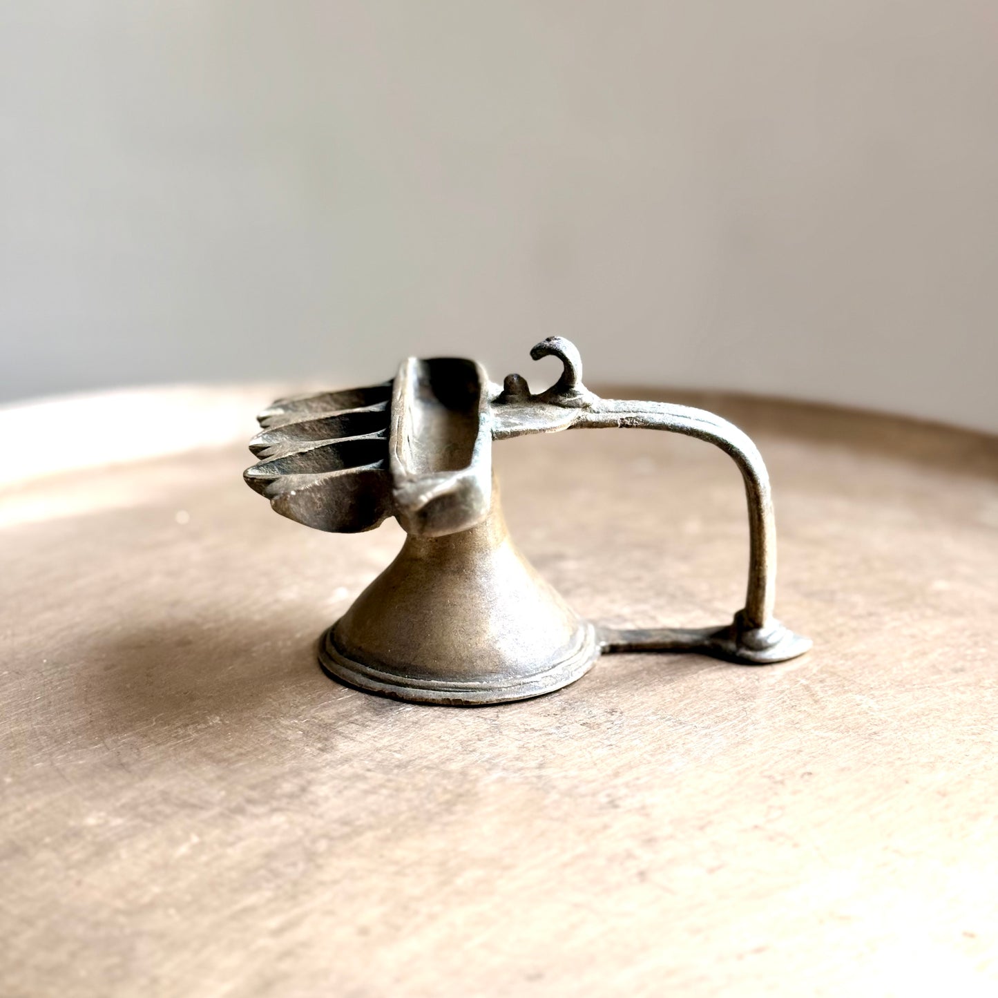 Antique Aarthi with Shiva linga & Vasuki - A Collector’s Piece