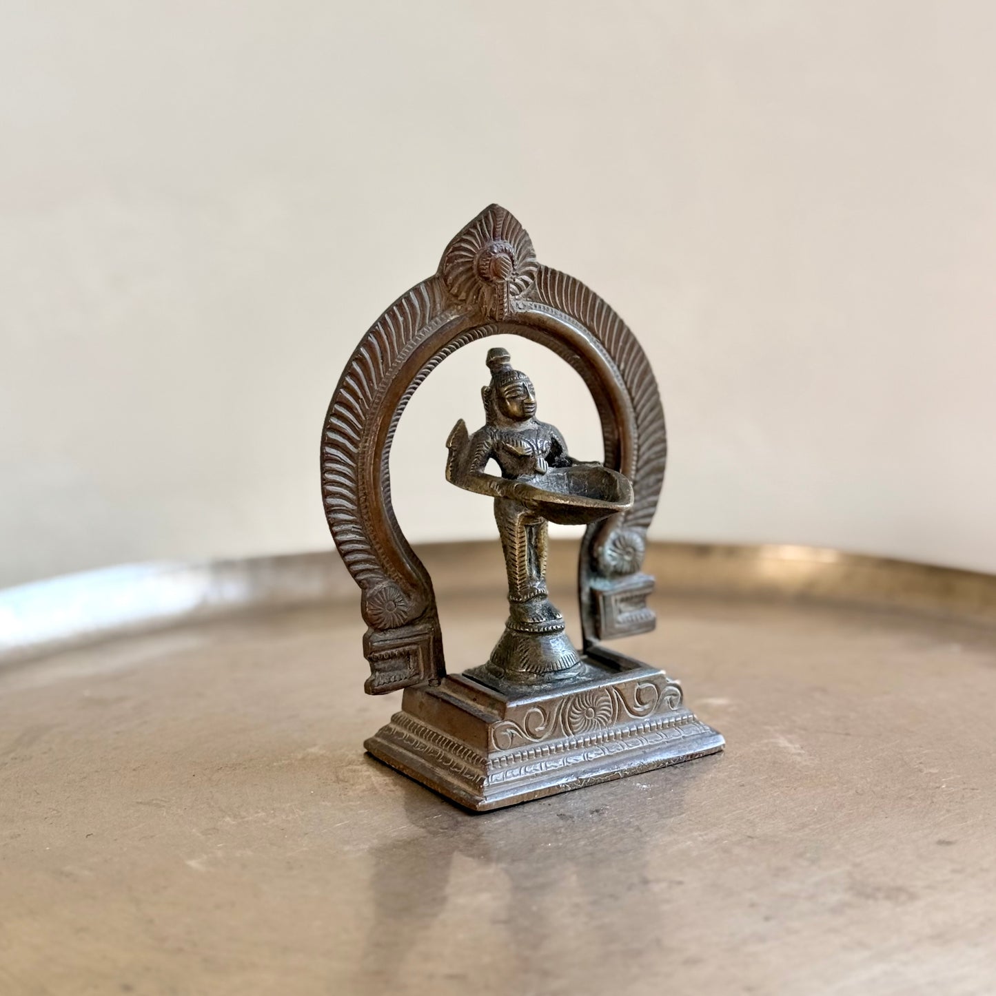 Vintage Bronze Prabhavali -
Kumbakonam, Tamil Nadu