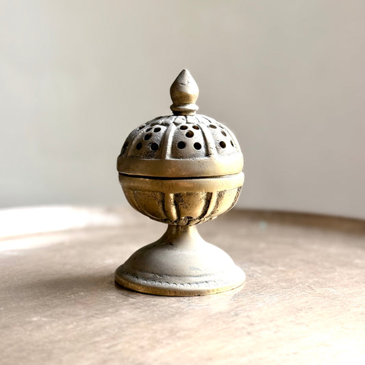 Handcrafted Brass Dhoopdan (Incense Burner)
