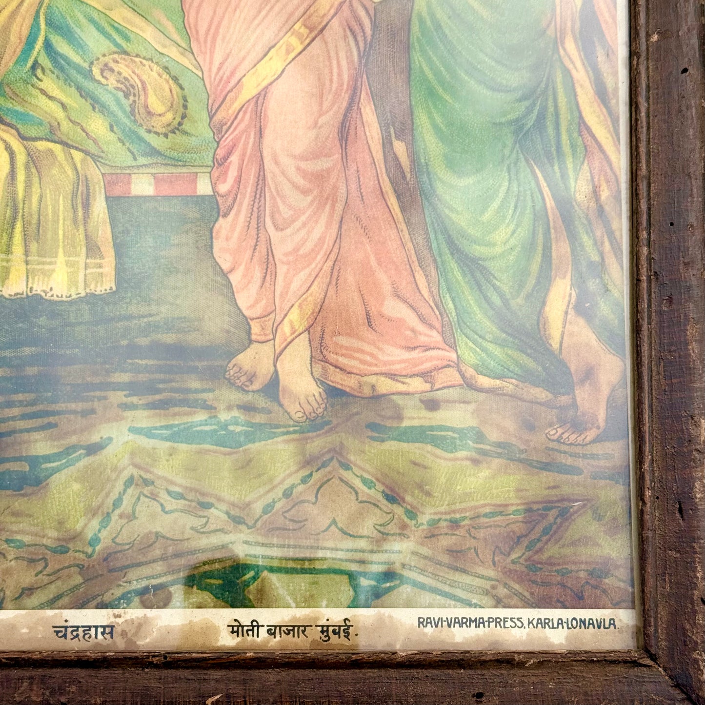 ‘Chandrahas’ Raja Ravi Varma Lithograph Print