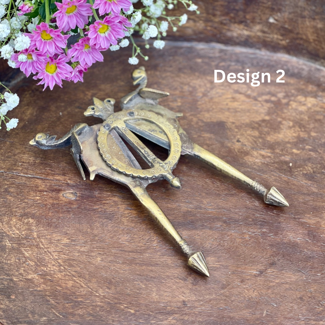 Brass Nut Cutter – Handcrafted Heritage Tool