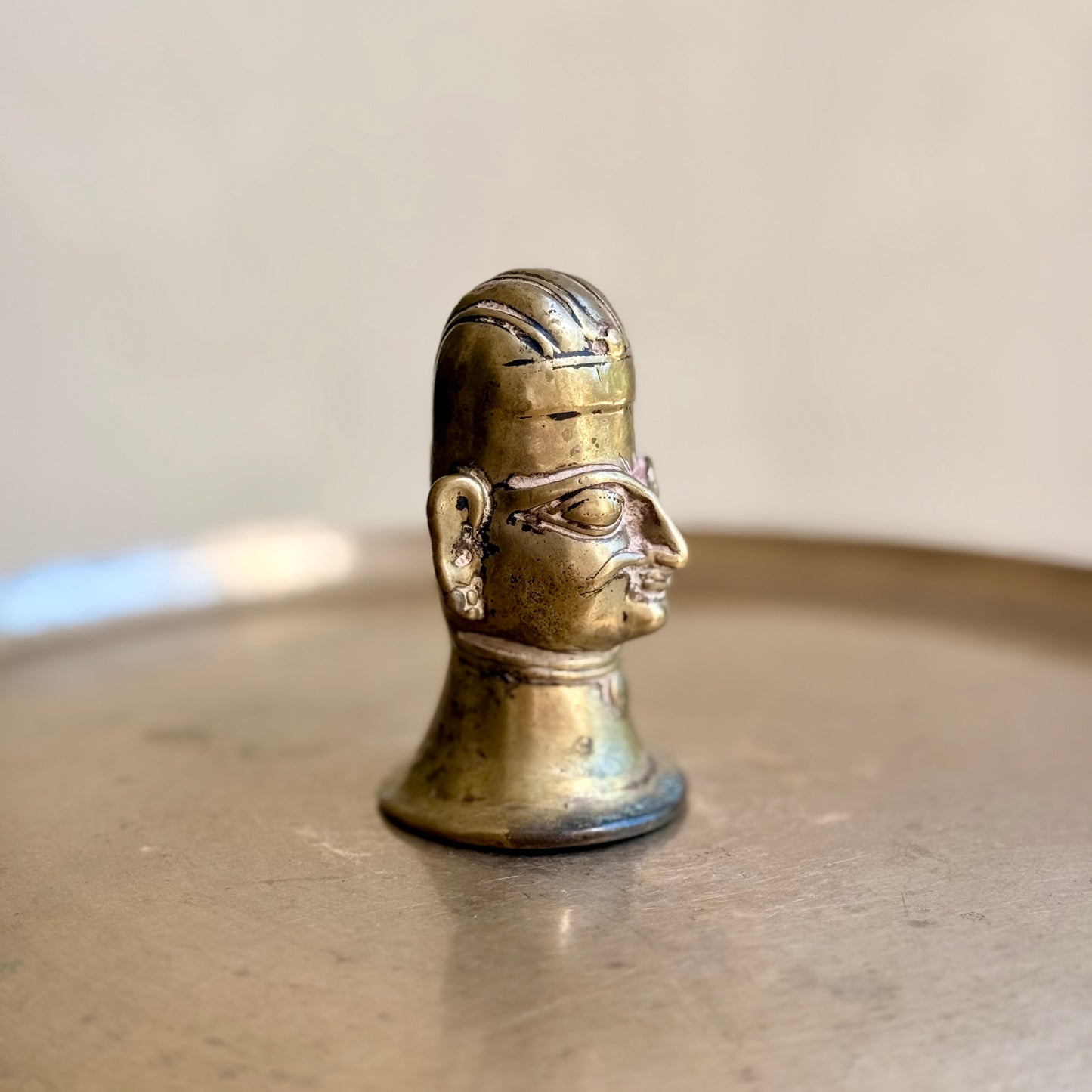 Rare Shiva Mukhalingam - Tamil Nadu (Early 20th Century)