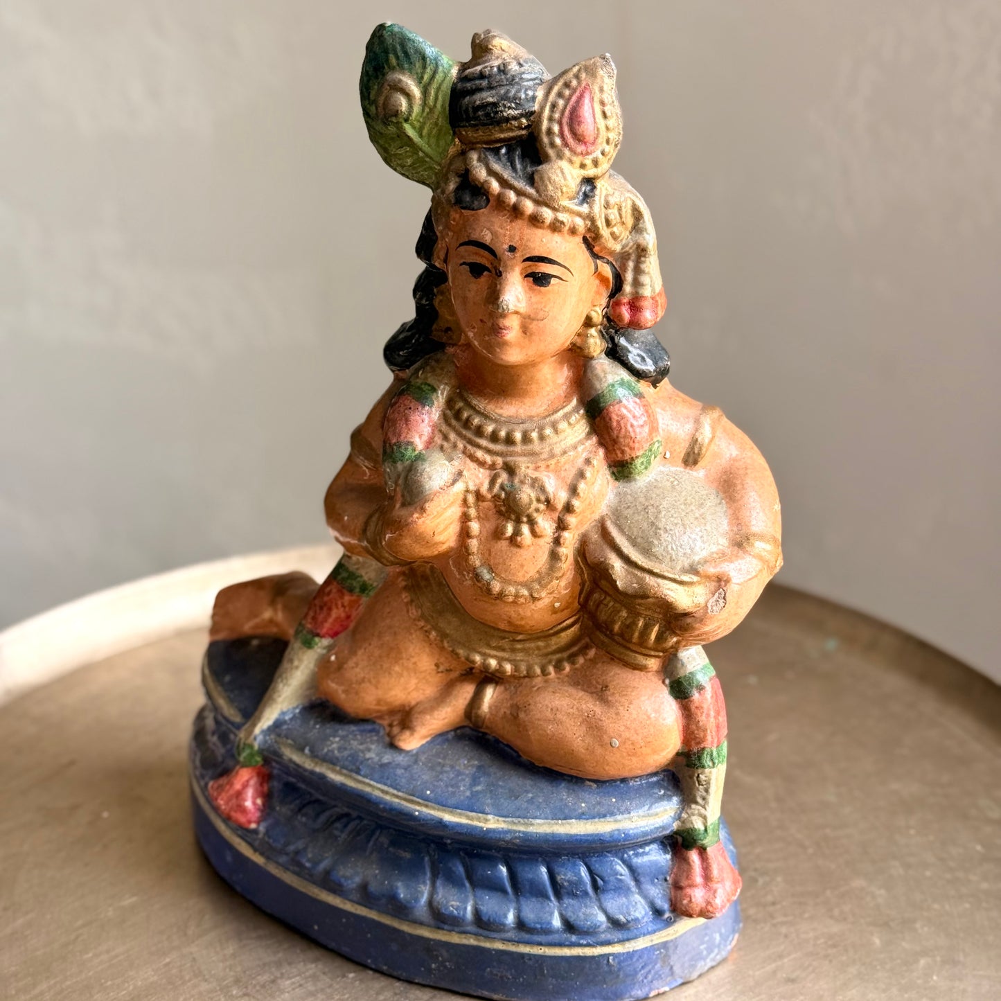 Antique Golu Doll: Bala Krishna (c. 1940s)