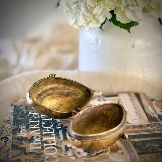 Shankha-Shaped Box With Hand Engraving