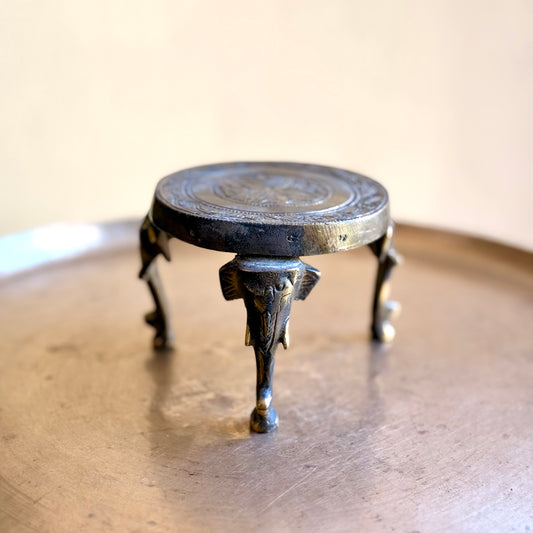 Brass Elephant-Legged Tripod