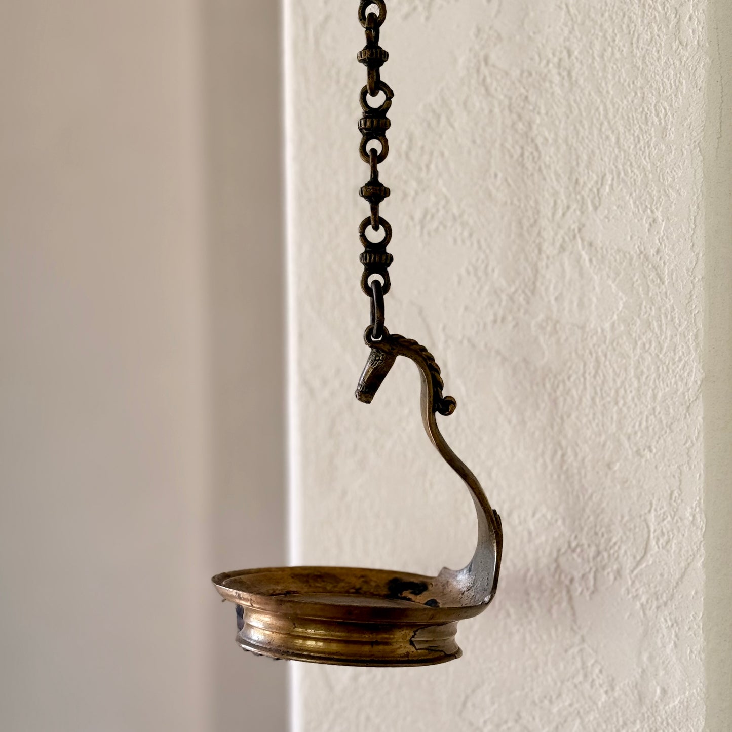 Heritage Hanging Kuthira Vilakku - A Rare Find