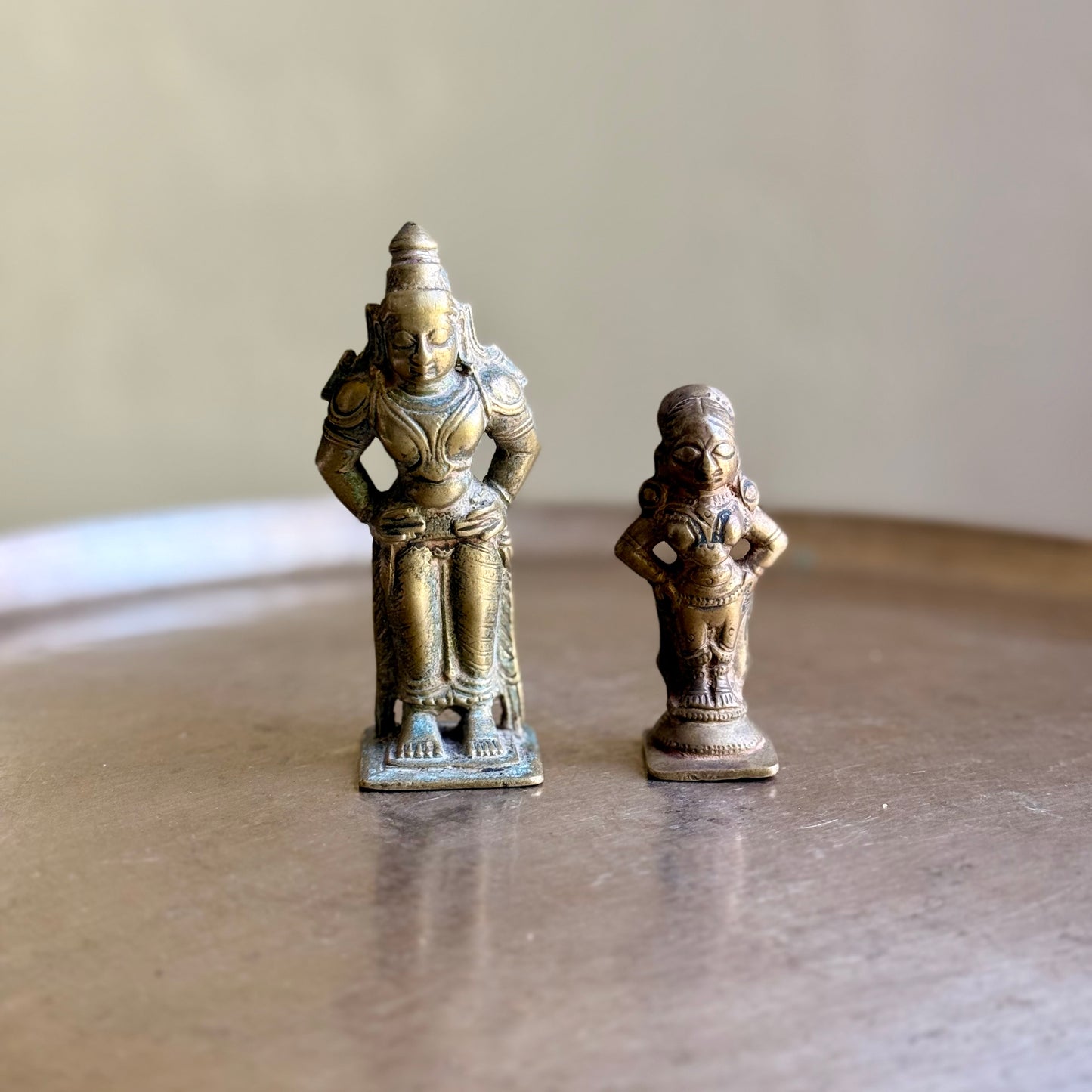 Antique Vittal-Rukmini Pair