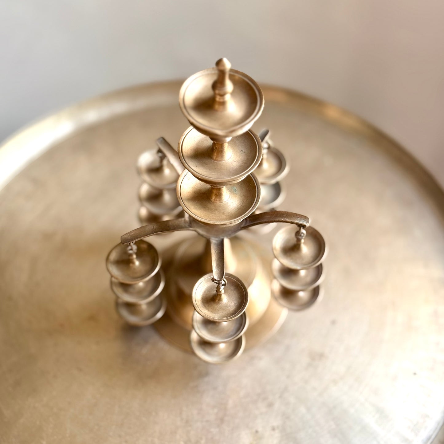 Vintage Vrikshadeepam Vilakku