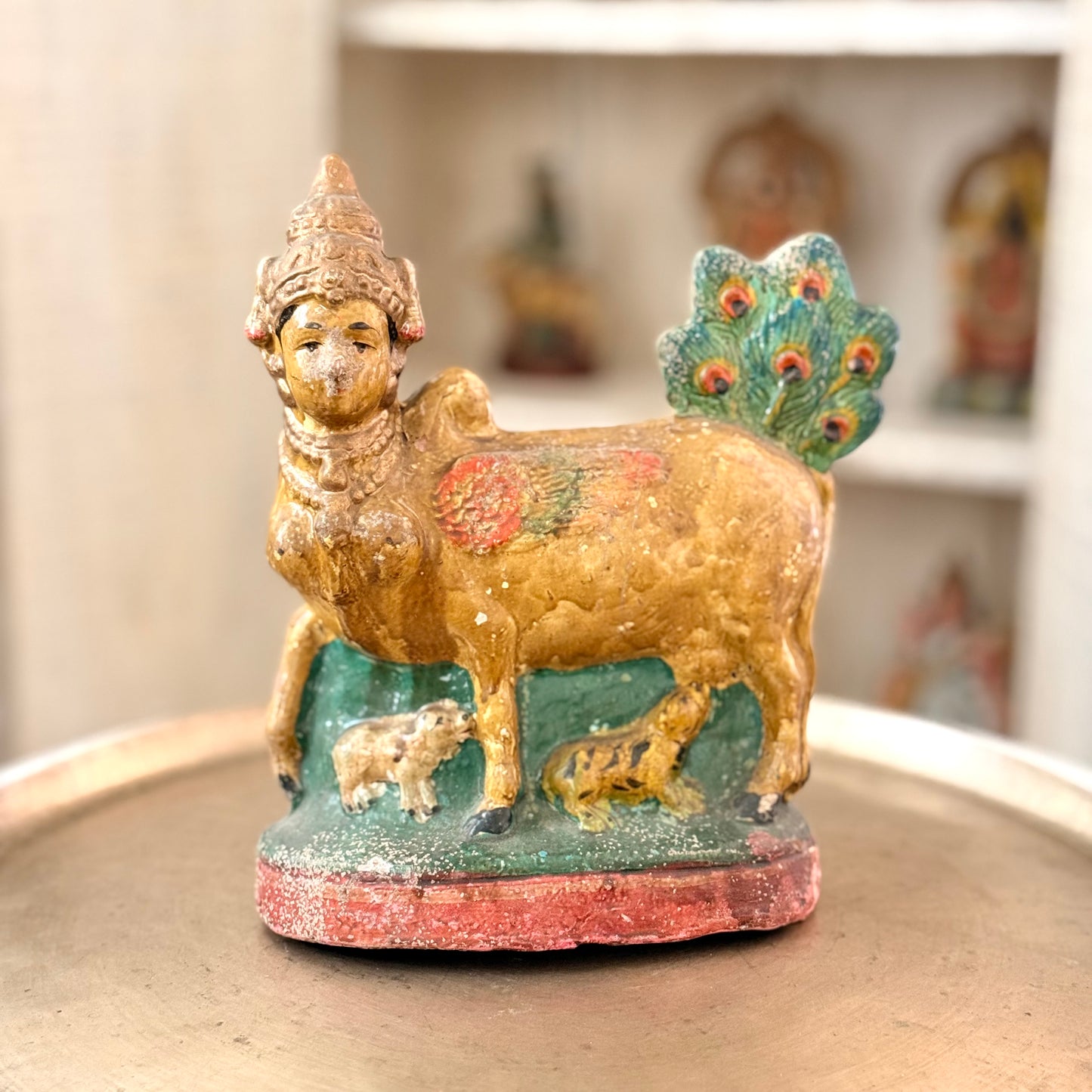 Rare Circa 1920 Antique Golu Kamdhenu: A Century-Old Collector’s Delight