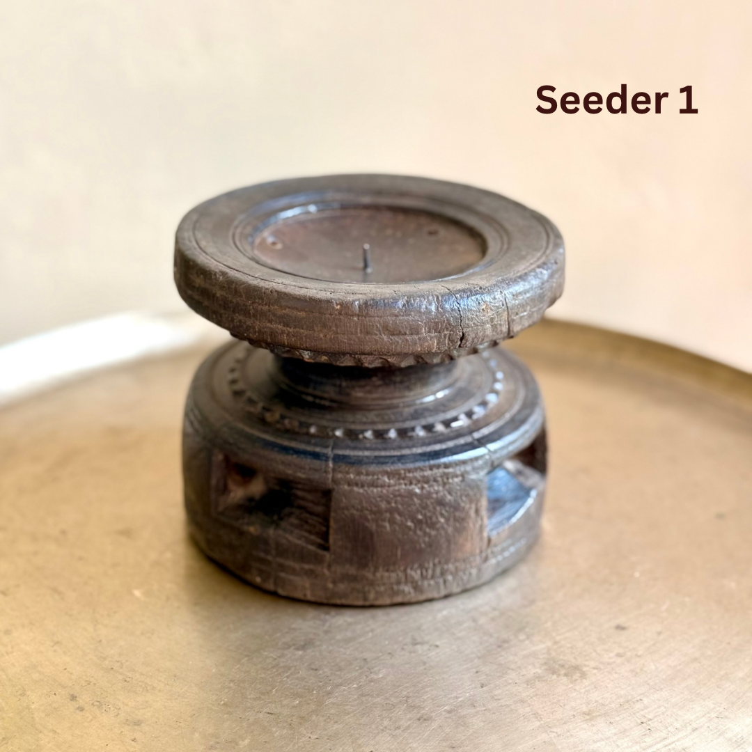 Vintage Seeder Stand