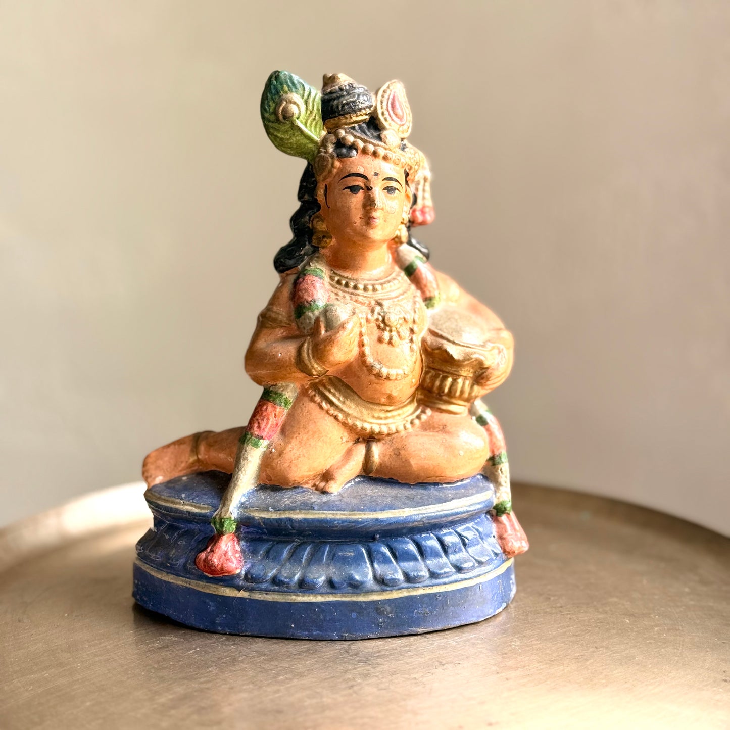 Antique Golu Doll: Bala Krishna (c. 1940s)