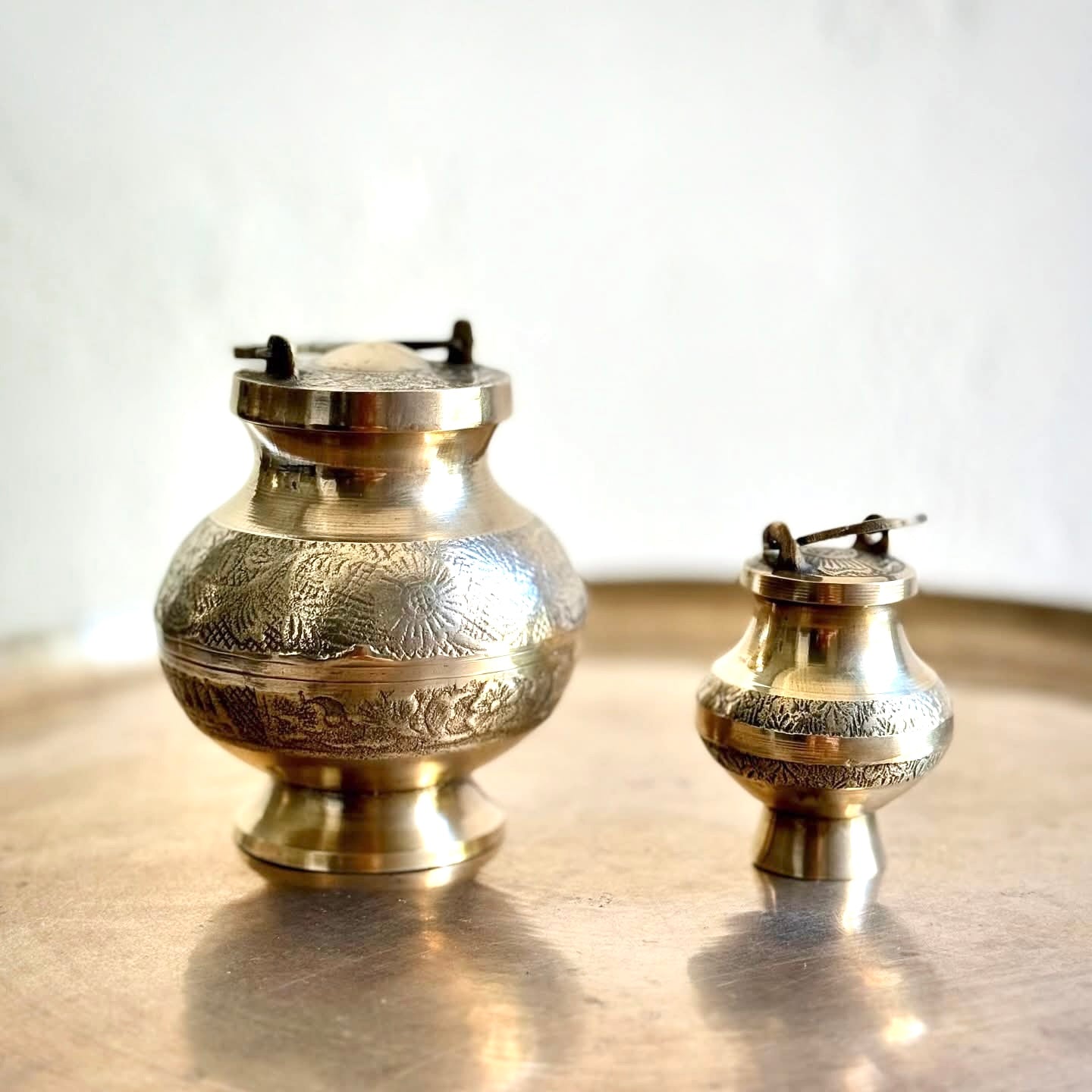 Vintage Miniature Kamandal Set