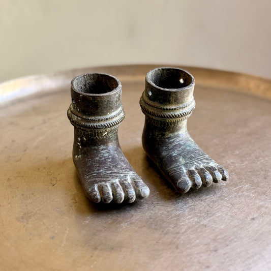Antique Pair of Devi Feet