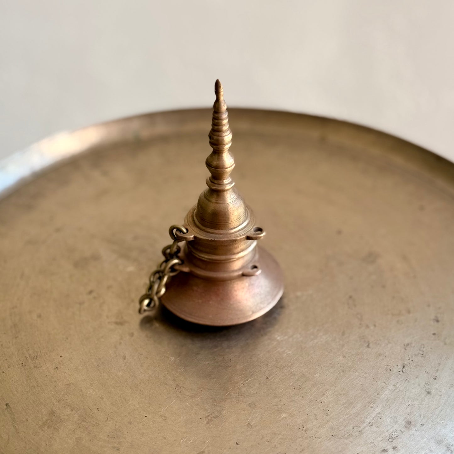 Vintage Pagoda Style Inkwell