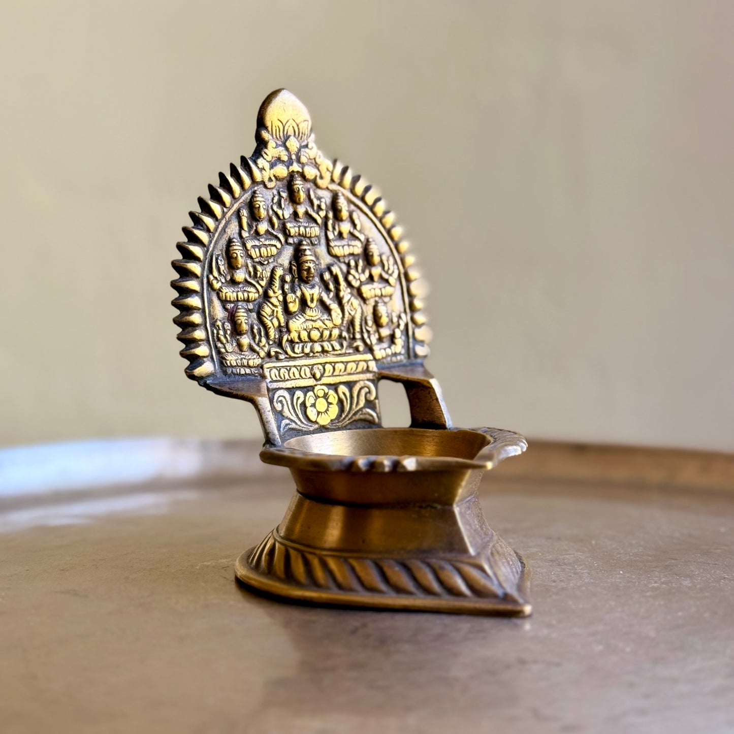 Vintage Ashtalakhmi Vilakku