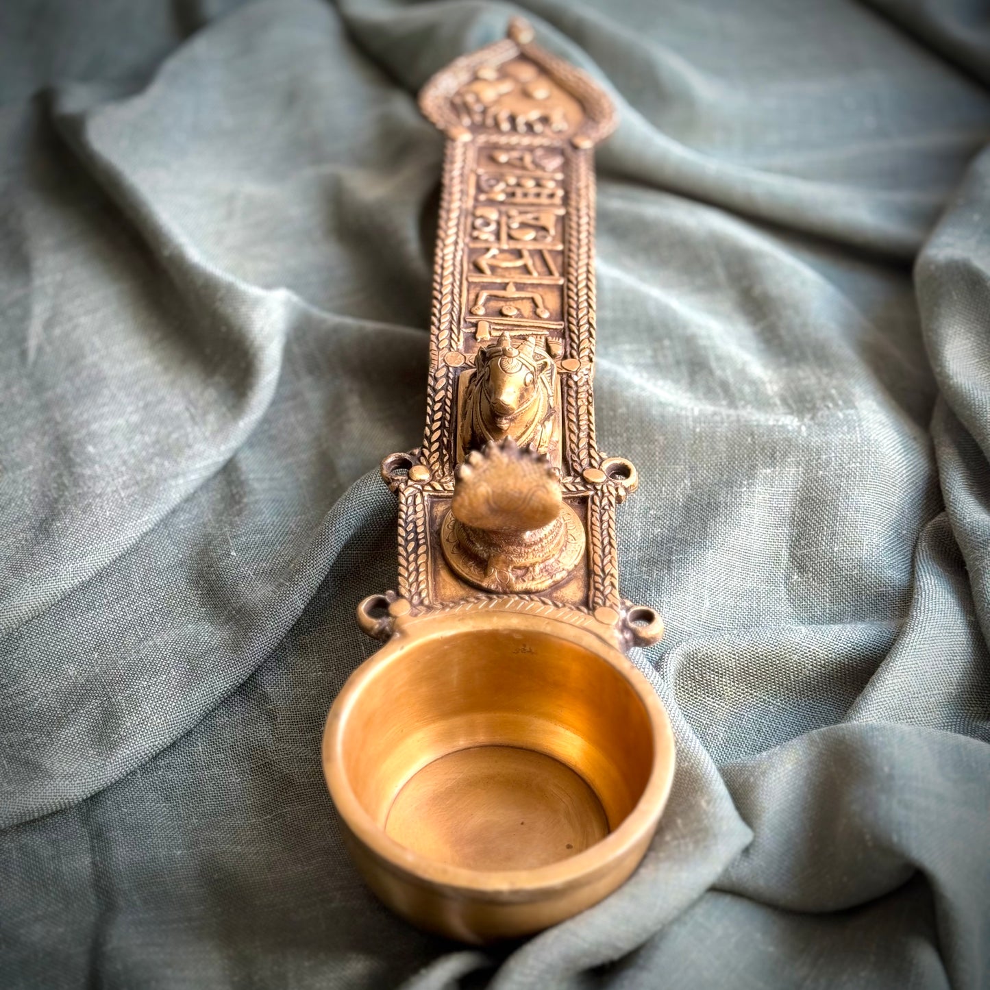Nandi & Shiva Uddharani Ritual Spoon