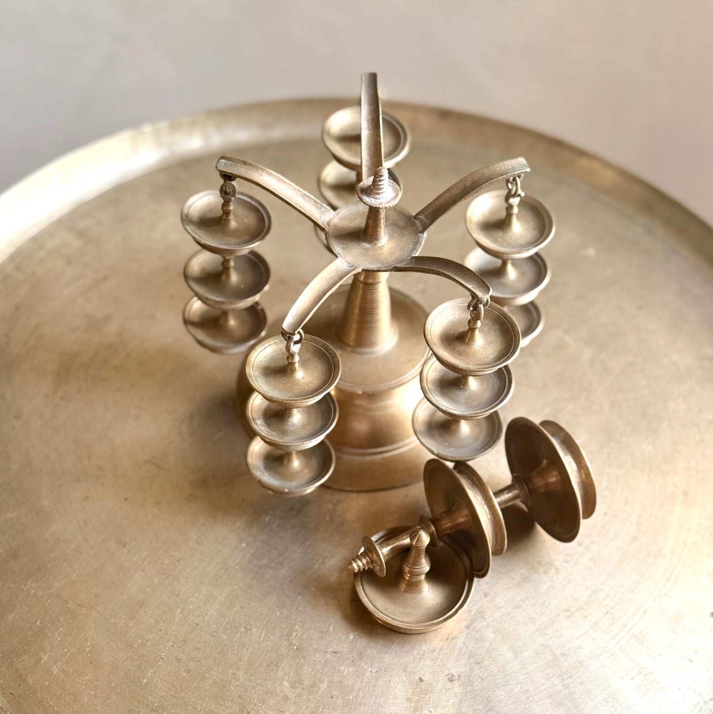 Vintage Vrikshadeepam Vilakku