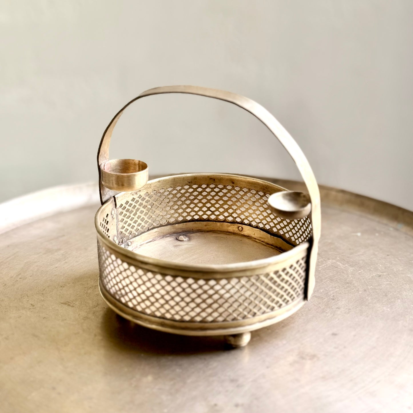 Vintage Flower Basket