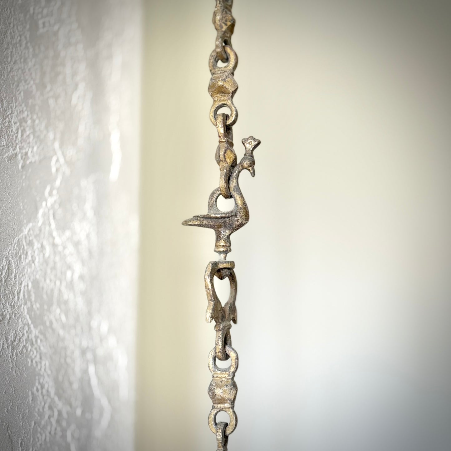 Vintage Twin Parrot Hanging Lamp