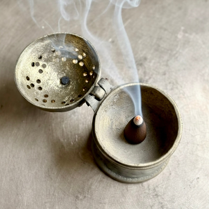 Handcrafted Brass Dhoopdan (Incense Burner)