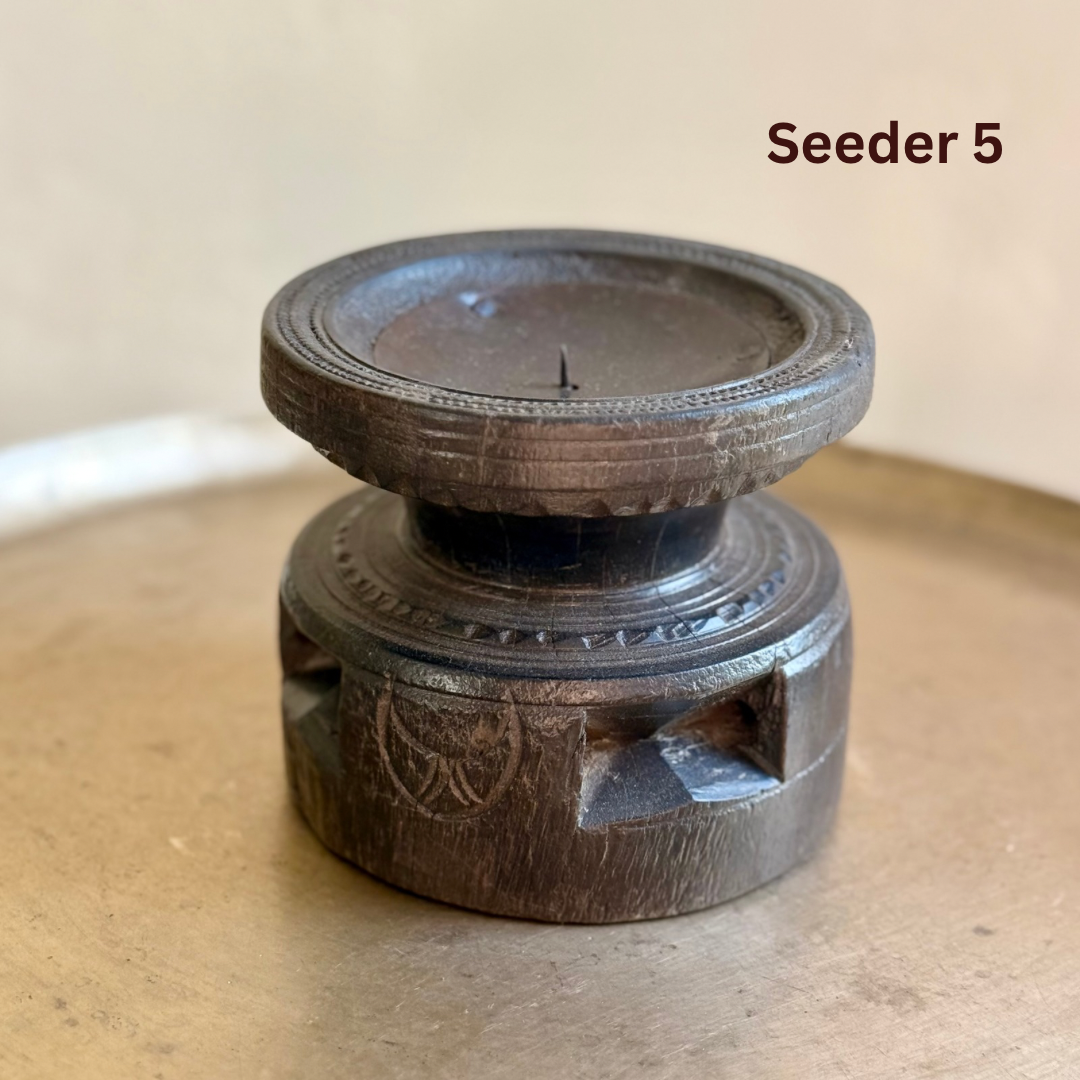 Vintage Seeder Stand