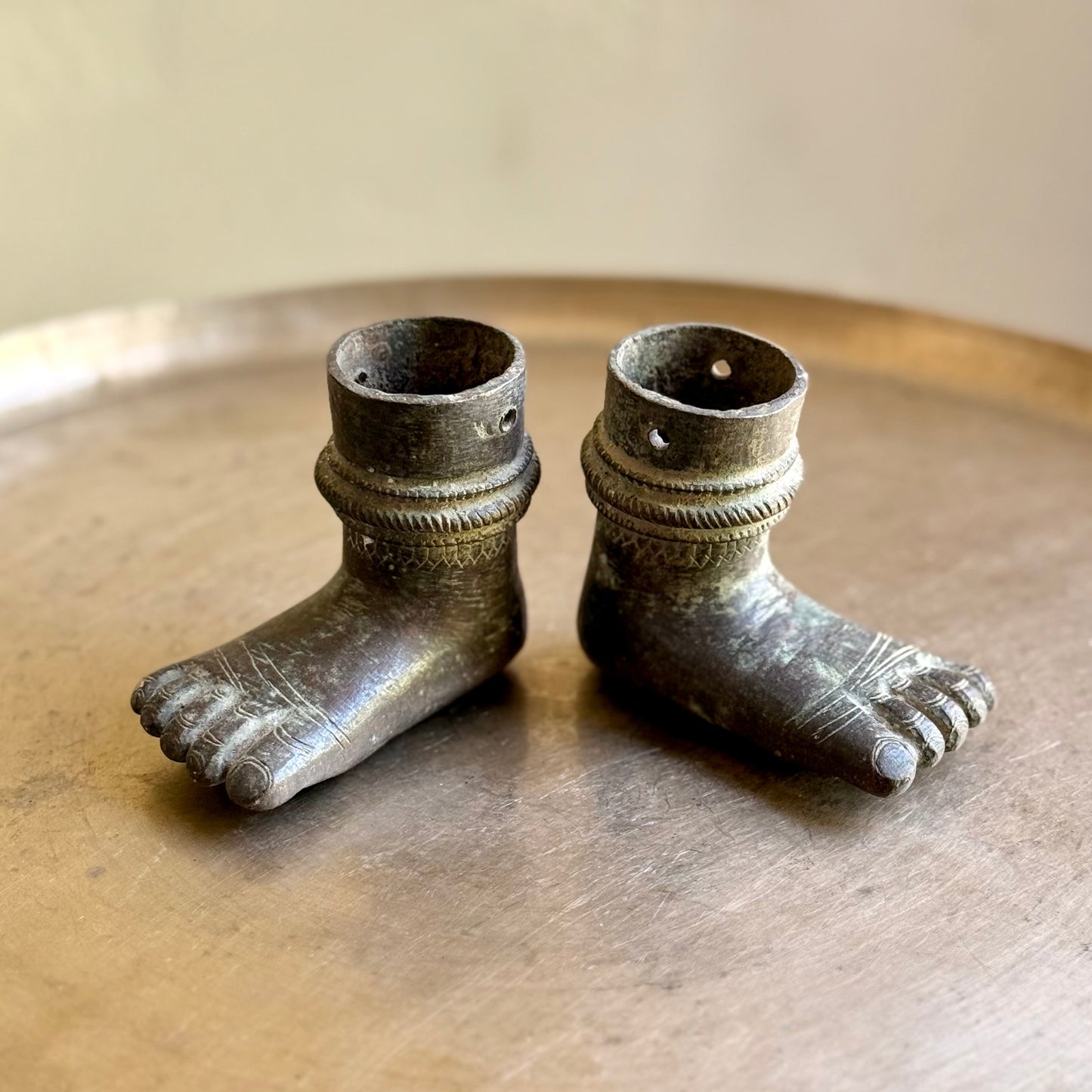 Antique Pair of Devi Feet