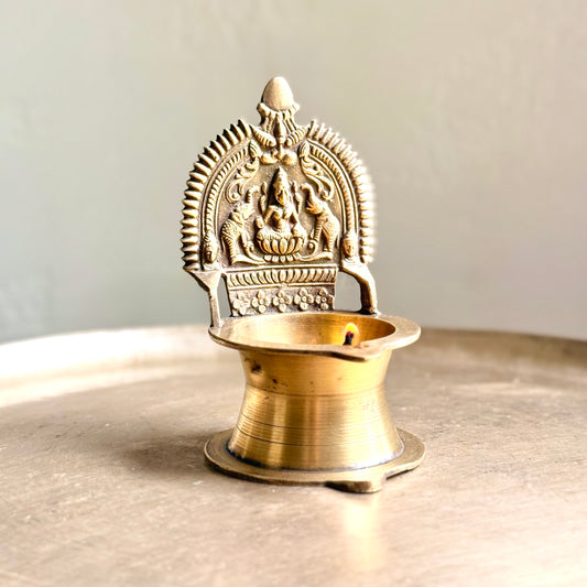 Vintage  Gajalakshmi Deepam