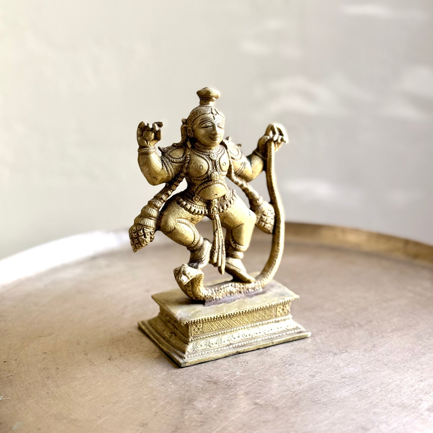 Vintage Kaliya Mardan Bal Krishna - Rare Find