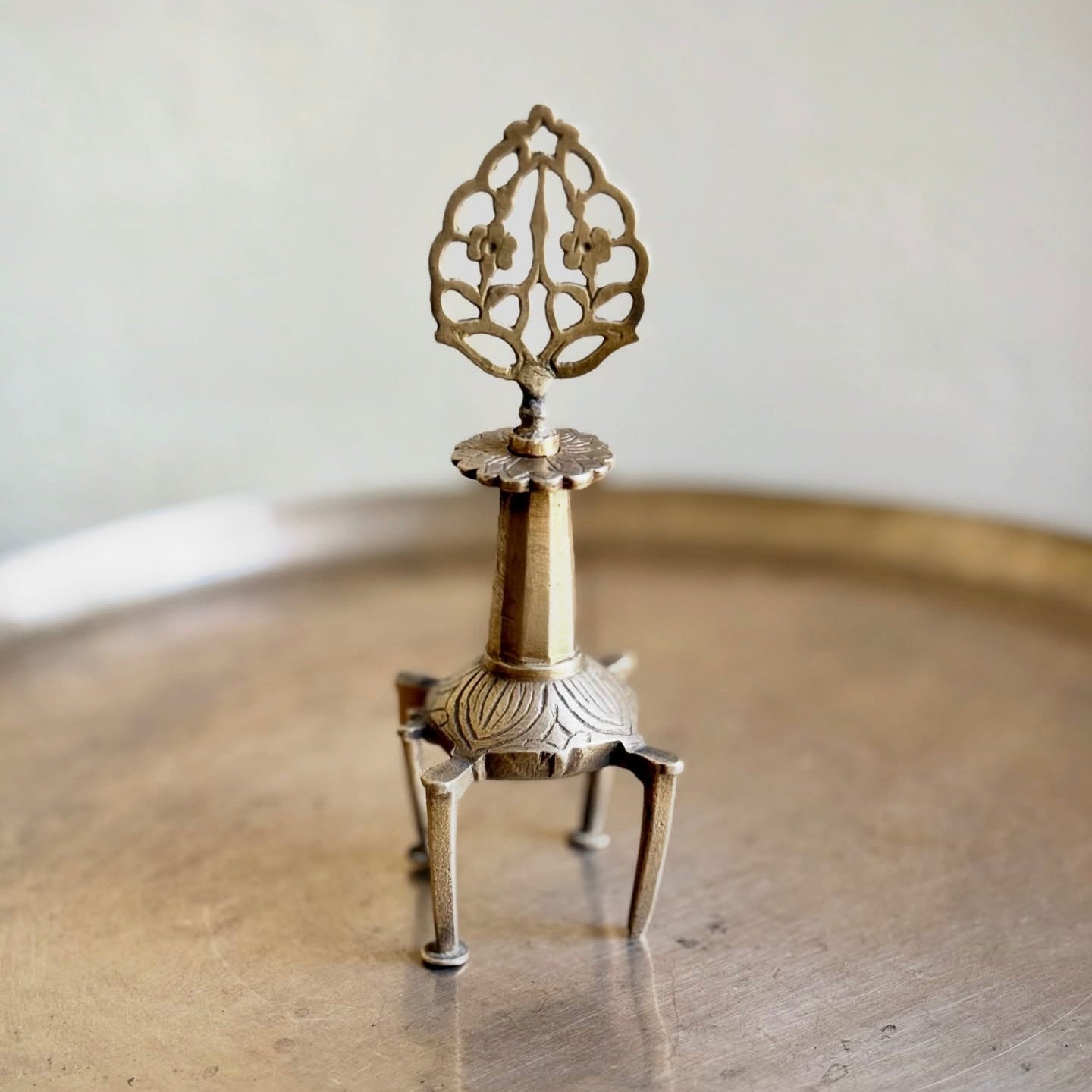 The Lucknow Heritage: A Vintage Brass Surmedaani Pair