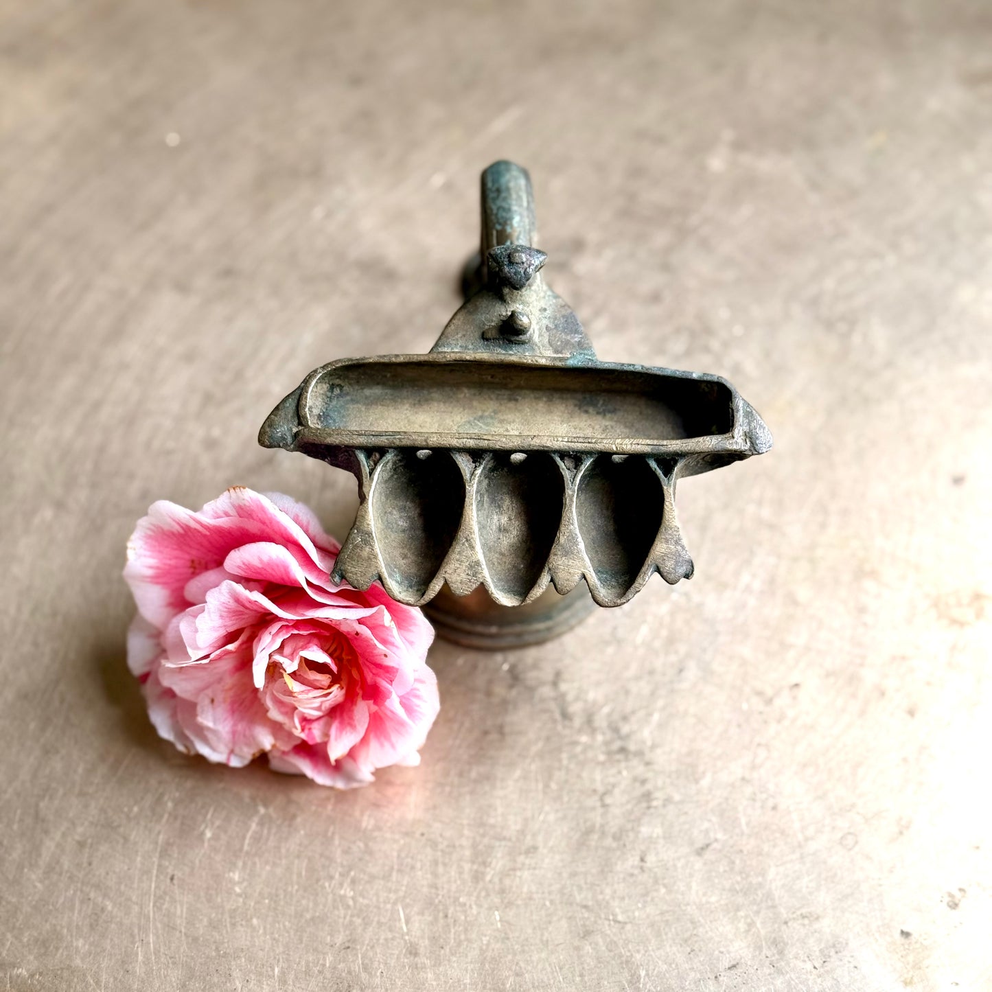 Antique Aarthi with Shiva linga & Vasuki - A Collector’s Piece