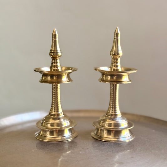 Kerala Nilavilakku Pair