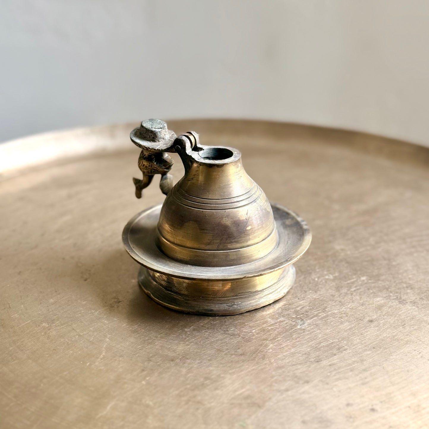 Old World Ink Pot with Bird on Top - Rajasthan