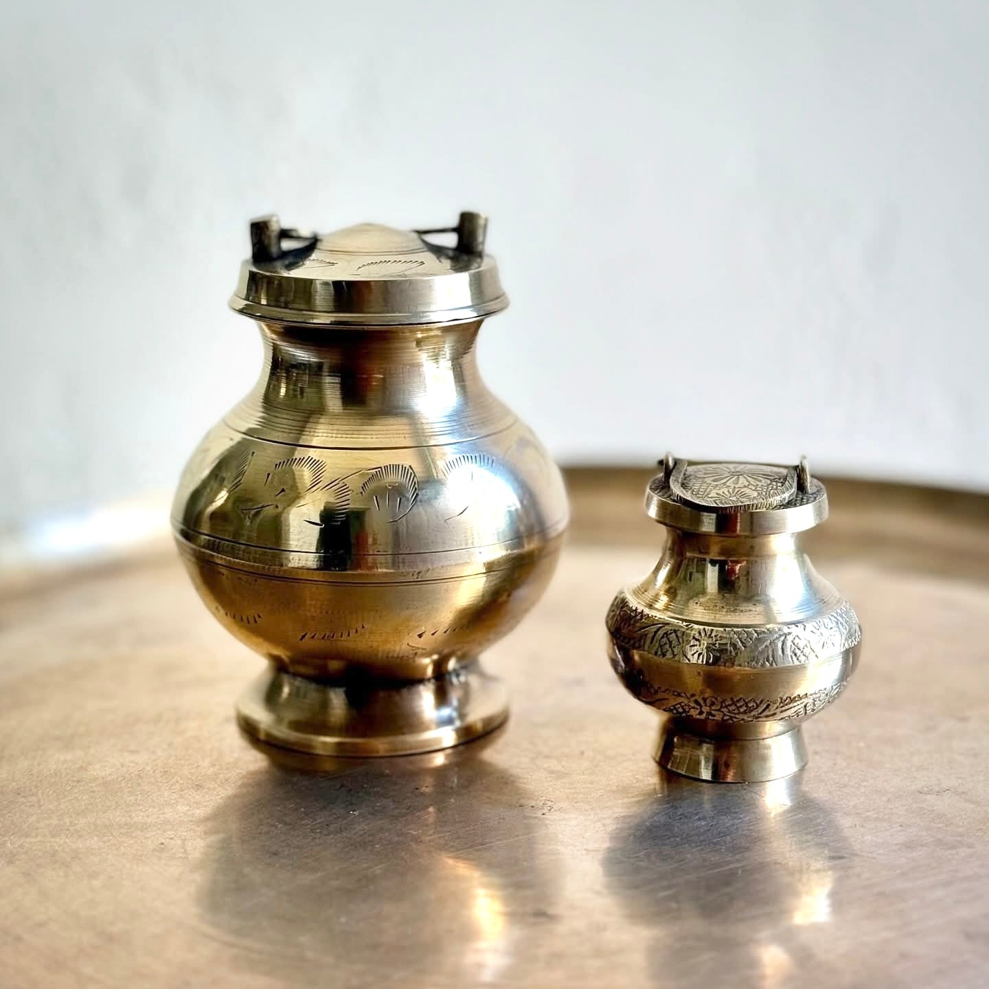 Vintage Miniature Kamandal Set