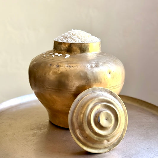 Antique ‘Dhara’ Grain Pot