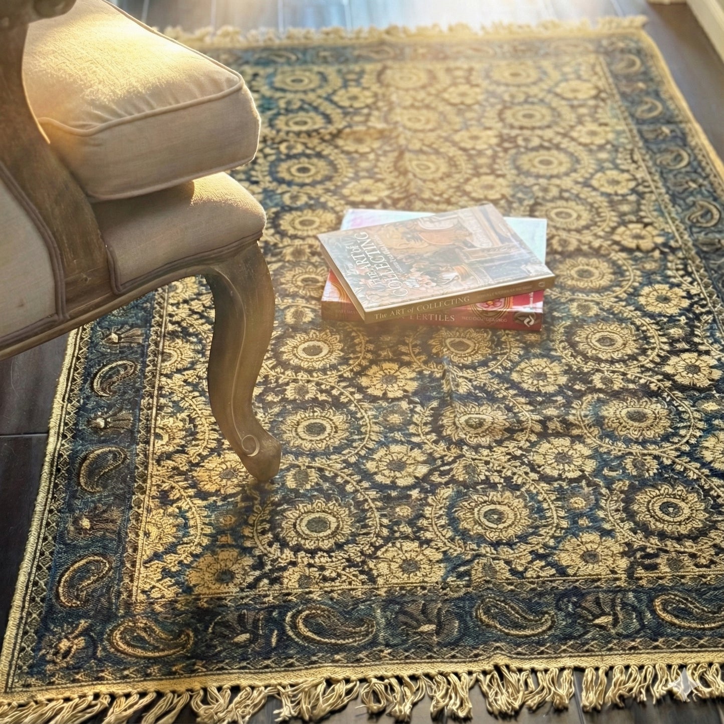 ‘Mehek’ Kalamkari Dhurrie